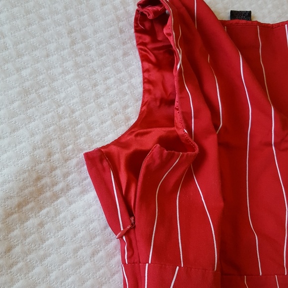 Spense red floral dress - Picture 5 of 5